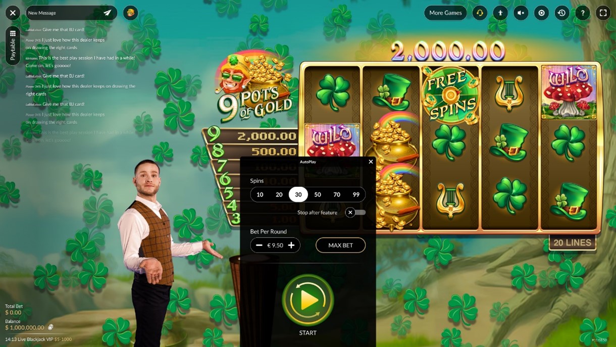 9 Pots of Gold StreamIcon Edition Screenshot