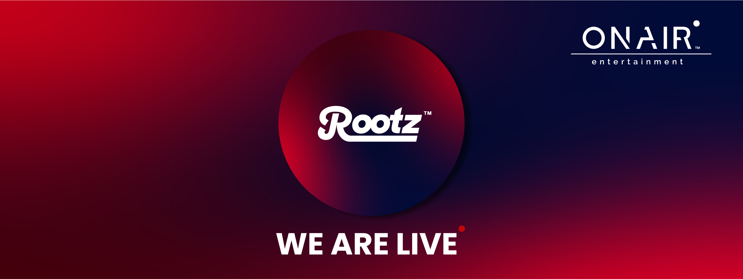Rootz logo, representing partnership agreement with OnAir Entertainment.